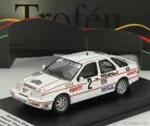 FORD ENGLAND  SIERRA XR 4x4 N 2 RALLY SWEDEN 1987 STIG BLOMQVIST - BRUNO BERGLUND  WHITE RED