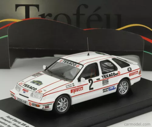 FORD ENGLAND  SIERRA XR 4x4 N 2 RALLY SWEDEN 1987 STIG BLOMQVIST - BRUNO BERGLUND  WHITE RED