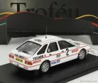 FORD ENGLAND  SIERRA XR 4x4 N 2 RALLY SWEDEN 1987 STIG BLOMQVIST - BRUNO BERGLUND  WHITE RED