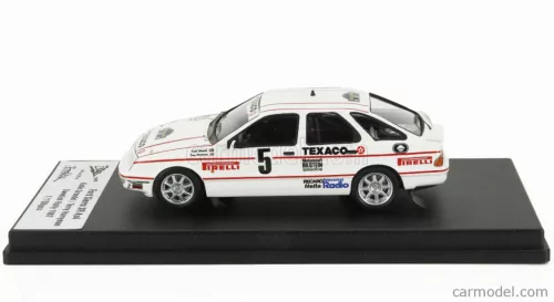 FORD ENGLAND  SIERRA XR 4x4 N 5 RALLY SWEDEN 1987 KALLE GRUNDEL - TERRY HARRYMAN  WHITE RED