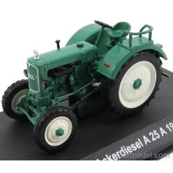   MAN  ACKERDIESEL A25A TRACTOR 1956 - CON VETRINA - WITH SHOWCASE  GREEN WHITE
