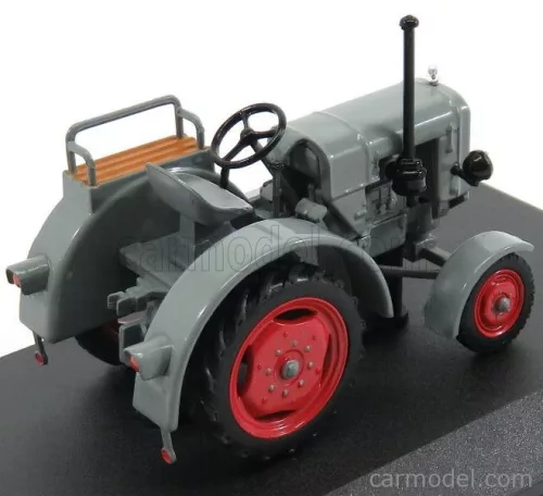 EICHER  ED25II TRACTOR 1951 - CON VETRINA - WITH SHOWCASE  GREY RED