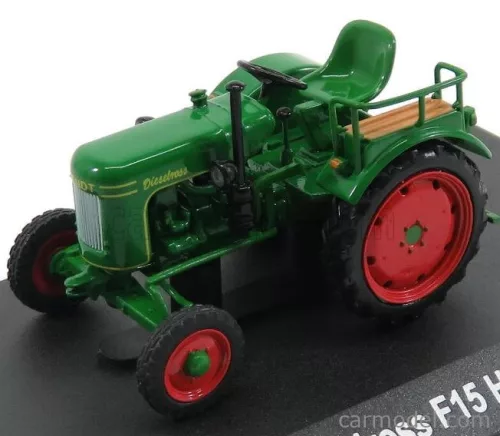 FENDT  DIESELROSS F15 H6 TRACTOR 1956 - CON VETRINA - WITH SHOWCASE  GREEN RED