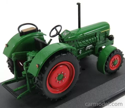 DEUTZ  D8005A TRACTOR 1966 - CON VETRINA - WITH SHOWCASE  GREEN RED