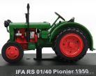 IFA  RS 01/40 PIONER TRACTOR 1950 - CON VETRINA - WITH SHOWCASE  GREEN RED
