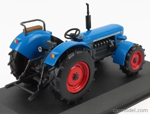 EICHER  WOTAN II TRACTOR 1976 - CON VETRINA - WITH SHOWCASE  BLUE RED
