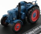 LANZ  BULLDOG D4016 TRACTOR 1957 - CON VETRINA - WITH SHOWCASE  BLUE RED