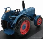 LANZ  BULLDOG D4016 TRACTOR 1957 - CON VETRINA - WITH SHOWCASE  BLUE RED