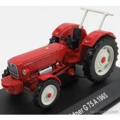   GULDNER  G75A TRACTOR 1965 - CON VETRINA - WITH SHOWCASE  RED WHITE