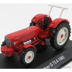   GULDNER  G75A TRACTOR 1965 - CON VETRINA - WITH SHOWCASE  RED WHITE