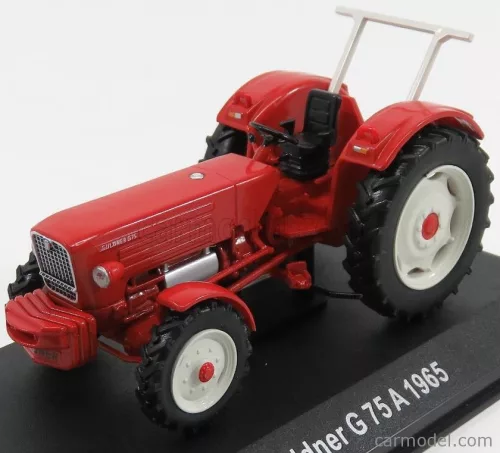 GULDNER  G75A TRACTOR 1965 - CON VETRINA - WITH SHOWCASE  RED WHITE