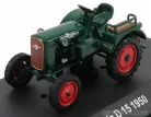 HELA  D15 TRACTOR TRUCK 1950 - CON VETRINA - WITH SHOWCASE  GREEN RED