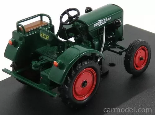 HELA  D15 TRACTOR TRUCK 1950 - CON VETRINA - WITH SHOWCASE  GREEN RED