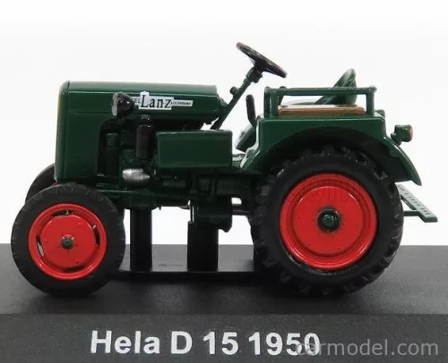 HELA  D15 TRACTOR TRUCK 1950 - CON VETRINA - WITH SHOWCASE  GREEN RED