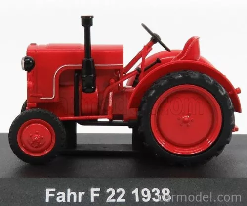 FAHR  F22 TRACTOR TRUCK 1938 - CON VETRINA - WITH SHOWCASE  RED
