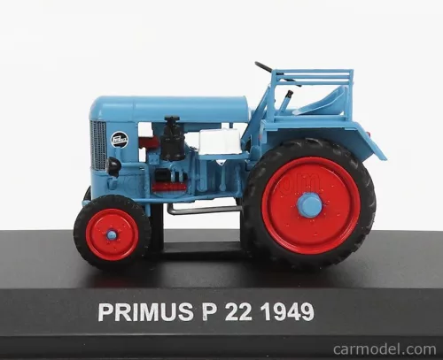 PRIMUS  P22 TRACTOR 1949 - CON VETRINA - WITH SHOWCASE  LIGHT BLUE