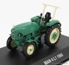 MAN  4L1 TRACTOR 1960 - CON VETRINA - WITH SHOWCASE  GREEN