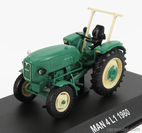MAN  4L1 TRACTOR 1960 - CON VETRINA - WITH SHOWCASE  GREEN