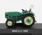 MAN  4L1 TRACTOR 1960 - CON VETRINA - WITH SHOWCASE  GREEN