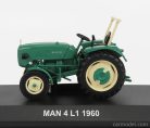 MAN  4L1 TRACTOR 1960 - CON VETRINA - WITH SHOWCASE  GREEN