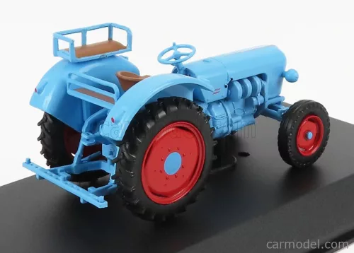 EICHER  KONIGSTIGER EM300 TRACTOR 1960 - CON VETRINA - WITH SHOWCASE  LIGHT BLUE