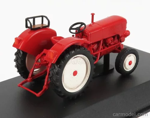 FAHR  D177 TRACTOR 1958 - CON VETRINA - WITH SHOWCASE  ORANGE