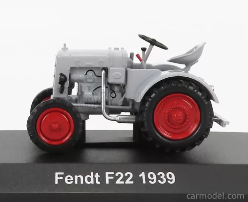FENDT  F22 TRACTOR 1939 - CON VETRINA - WITH SHOWCASE  SILVER