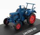 LANZ  D2016 TRACTOR 1955 - CON VETRINA - WITH SHOWCASE  BLUE