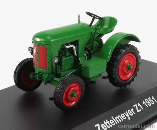 ZETTELMEYER  Z1 TRACTOR GERMANY 1951 - CON VETRINA - WITH SHOWCASE  GREEN