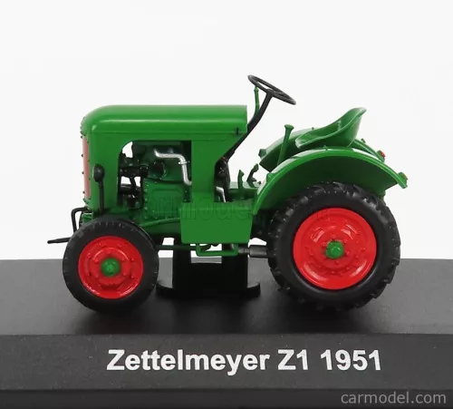 ZETTELMEYER  Z1 TRACTOR GERMANY 1951 - CON VETRINA - WITH SHOWCASE  GREEN