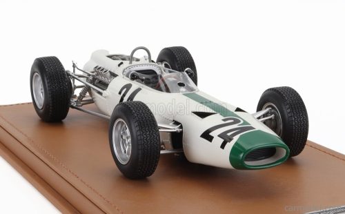BRM  F1  P261 N 24 BELGIUM GP 1965 BOB BONDURANT  WHITE GREEN