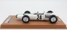 BRM  F1  P261 N 24 BELGIUM GP 1965 BOB BONDURANT  WHITE GREEN