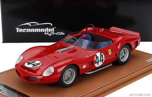 FERRARI  330 TRI/LM SPIDER 4.0L V12 TEAM NORTH AMERICAN RACING N.A.R.T. N 44 2nd CANADA MOSPORT 1962 PEDRO RODRIGUEZ  RED