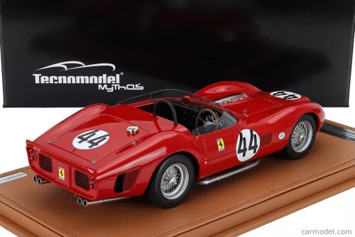 FERRARI  330 TRI/LM SPIDER 4.0L V12 TEAM NORTH AMERICAN RACING N.A.R.T. N 44 2nd CANADA MOSPORT 1962 PEDRO RODRIGUEZ  RED