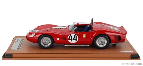 FERRARI  330 TRI/LM SPIDER 4.0L V12 TEAM NORTH AMERICAN RACING N.A.R.T. N 44 2nd CANADA MOSPORT 1962 PEDRO RODRIGUEZ  RED