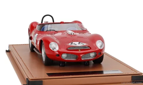 FERRARI  330 TRI/LM SPIDER 4.0L V12 TEAM NORTH AMERICAN RACING N.A.R.T. N 44 2nd CANADA MOSPORT 1962 PEDRO RODRIGUEZ  RED