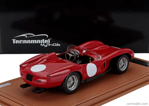FERRARI  250TR 3.0L V12 PONTOON FENDER TESTAROSSA SPIDER PRESS VERSION CLIENTI CORSA 1958  RED WHITE