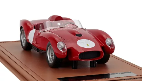 FERRARI  250TR 3.0L V12 PONTOON FENDER TESTAROSSA SPIDER PRESS VERSION CLIENTI CORSA 1958  RED WHITE