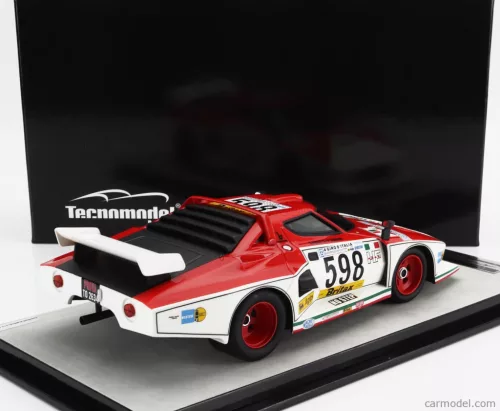 LANCIA  STRATOS TURBO Gr.5 N 598 WINNER GIRO D'ITALIA 1976 C.FACETTI - P.SODANO  RED WHITE