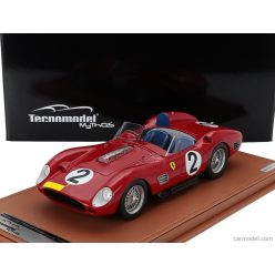   FERRARI  250TR TESTAROSSA 3.0L V12 SPIDER TEAM SCUDERIA FERRARI SPA N 2 3rd 1000km NURBURGRING 1960 CLIFF ALLISON - WILLY MAIRESSE - PHIL HILL  RED
