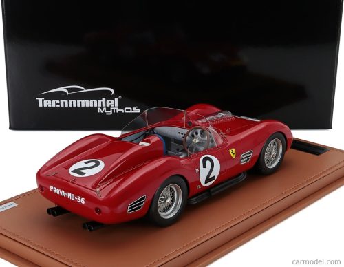 FERRARI  250TR TESTAROSSA 3.0L V12 SPIDER TEAM SCUDERIA FERRARI SPA N 2 3rd 1000km NURBURGRING 1960 CLIFF ALLISON - WILLY MAIRESSE - PHIL HILL  RED