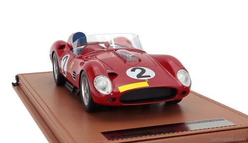 FERRARI  250TR TESTAROSSA 3.0L V12 SPIDER TEAM SCUDERIA FERRARI SPA N 2 3rd 1000km NURBURGRING 1960 CLIFF ALLISON - WILLY MAIRESSE - PHIL HILL  RED