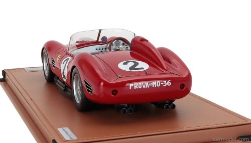 FERRARI  250TR TESTAROSSA 3.0L V12 SPIDER TEAM SCUDERIA FERRARI SPA N 2 3rd 1000km NURBURGRING 1960 CLIFF ALLISON - WILLY MAIRESSE - PHIL HILL  RED