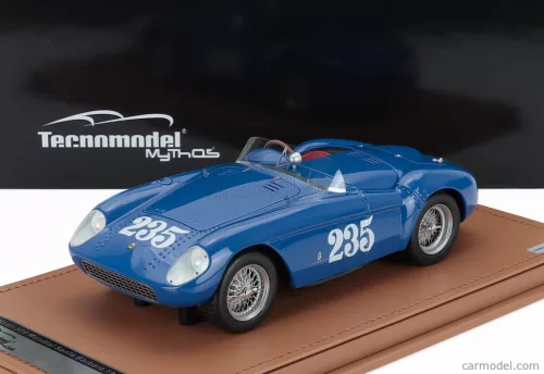 FERRARI  500 MONDIAL 3.0L SPIDER N 235 SANTA BARBARA ROAD RACE 1954 PORFIRIO RUBIROSA  BLUE