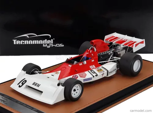 BRM  F1  P160E N 19 GERMAN GP 1973 CLAY REGAZZONI  WHITE RED