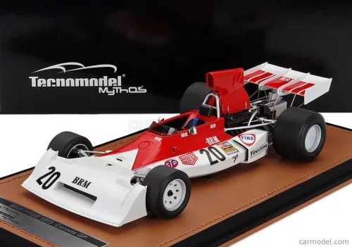 BRM  F1  P160E N 20 CANADIAN GP 1973 JEAN PIERRE BELTOISE  WHITE RED