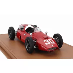 COOPER  F1  T51 N 30 FRENCH GP 1960 GINO MUNARON  RED