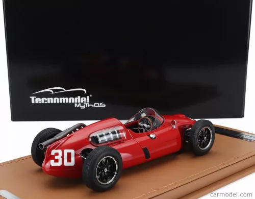 COOPER  F1  T51 N 30 FRENCH GP 1960 GINO MUNARON  RED