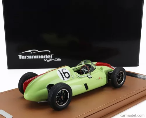 COOPER  F1  T51 N 16 MONACO GP 1960 CHRIS BISTROW  LIGHT GREEN RED