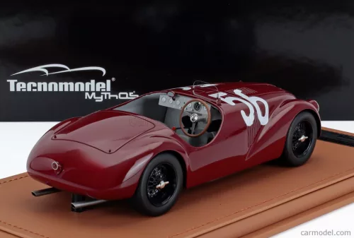FERRARI  125S SPIDER N 56 WINNER CIRCUITO DI CARACALLA ROMA 1947 FRANCO CORTESE - FIRST OFFICIAL VICTORY FERRARI  ROSSO MUGELLO - RED